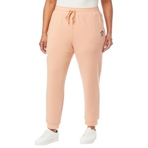 NWT Badgley Mischka Baby French Terry Knit Jogger Pant White 2x